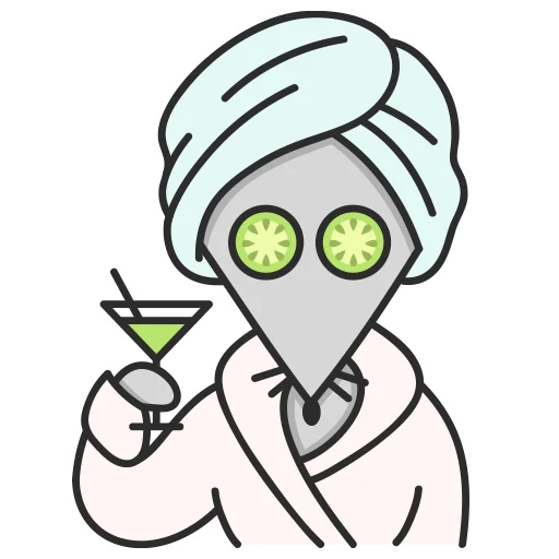 😊 Стикер «Мистер Мышь» для Telegram