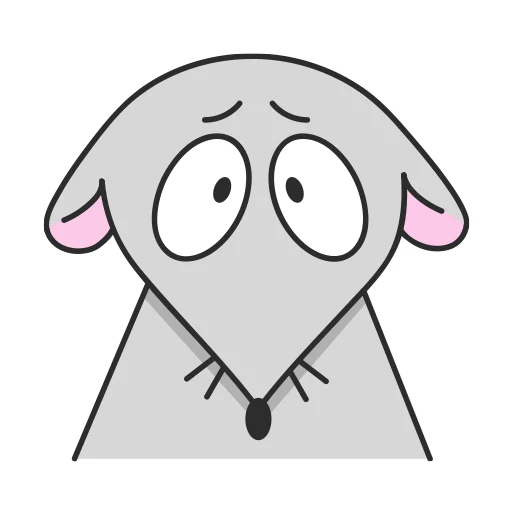🥺 Стикер «Мистер Мышь» для Telegram