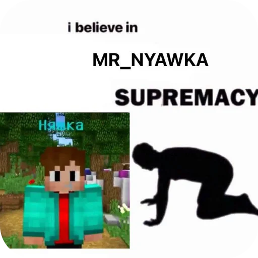 ❤ Стикер «Mr Nyawka» для Telegram
