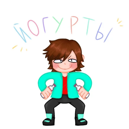 ❤ Стикер «Mr Nyawka» для Telegram