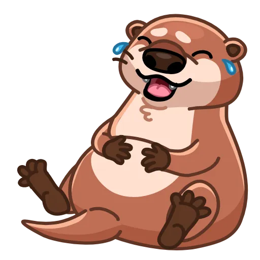 Стикерпак Hotter Otter для Telegram