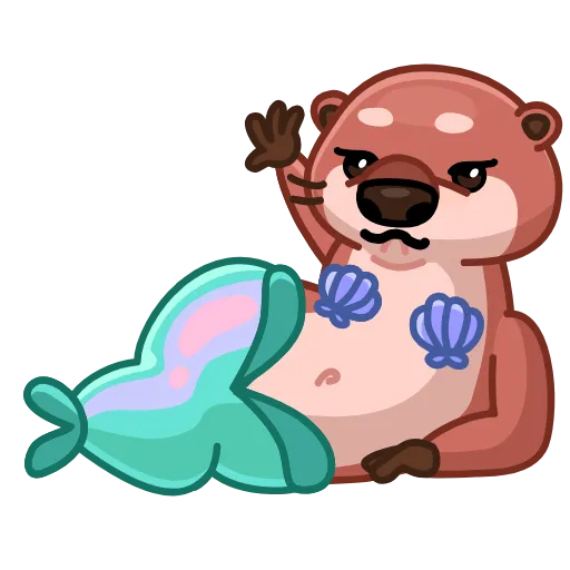 😏 Стикер «Hotter Otter» для Telegram