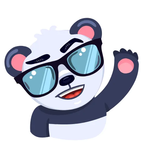 👋 Стикер «Panda Amanda» для Telegram
