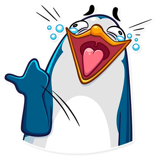 Стикерпак Mr Penguin для Telegram