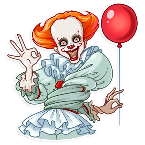 👌 Стикер «Pennywise» для Telegram
