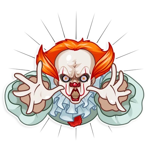 😠 Стикер «Pennywise» для Telegram