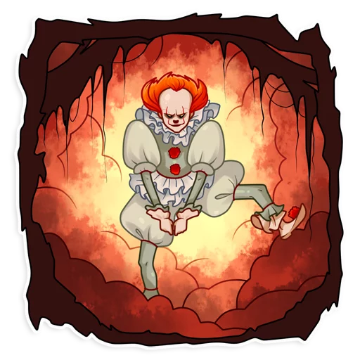 🕺 Стикер «Pennywise» для Telegram