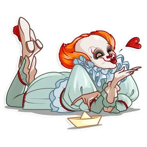 😘 Стикер «Pennywise» для Telegram