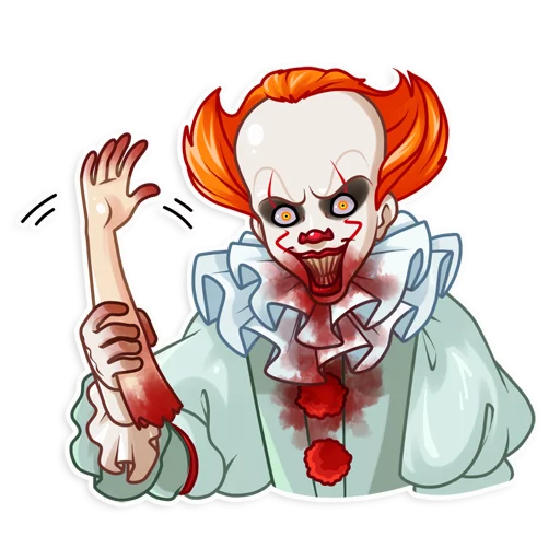 👋 Стикер «Pennywise» для Telegram