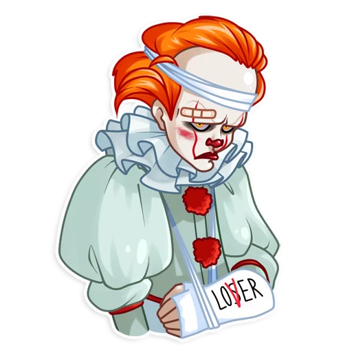 🤕 Стикер «Pennywise» для Telegram