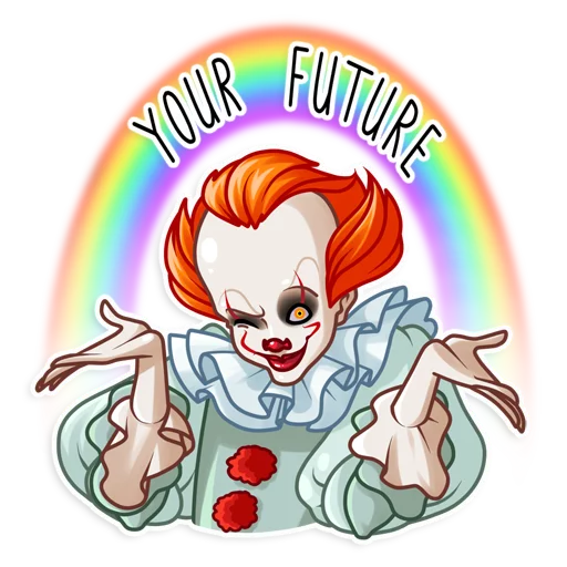 🌈 Стикер «Pennywise» для Telegram