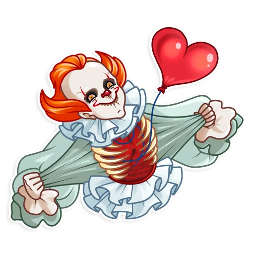 ❤ Стикер «Pennywise» для Telegram