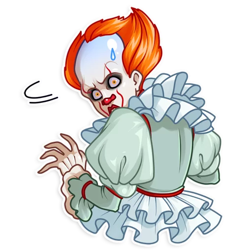😨 Стикер «Pennywise» для Telegram
