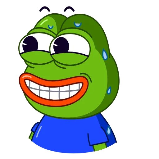 Стикер 23 😏 Mr. Pepe Emoji