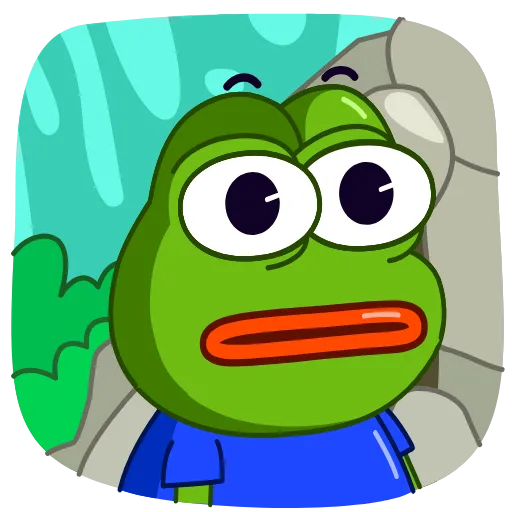 Стикер 22 😏 Mr. Pepe Emoji