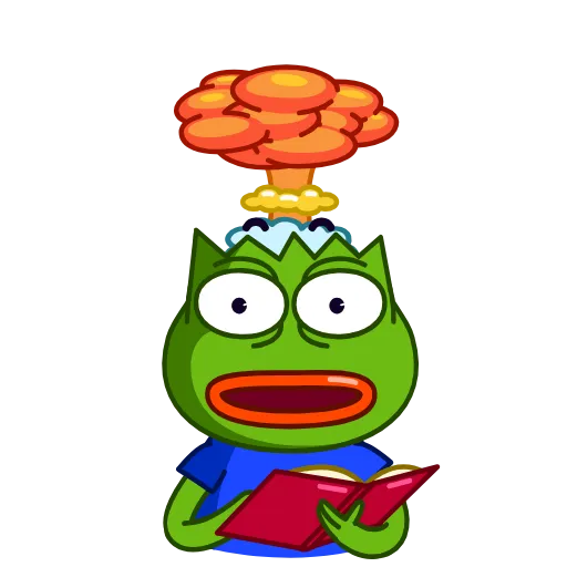 Стикер 5 😏 Mr. Pepe Emoji