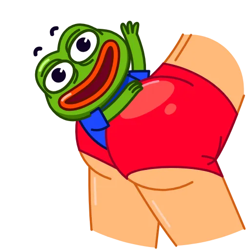 Стикер 11 😏 Mr. Pepe Emoji