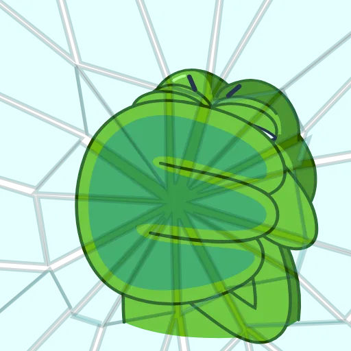 Стикер 17 😏 Mr. Pepe Emoji