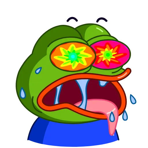 Стикер 14 😏 Mr. Pepe Emoji