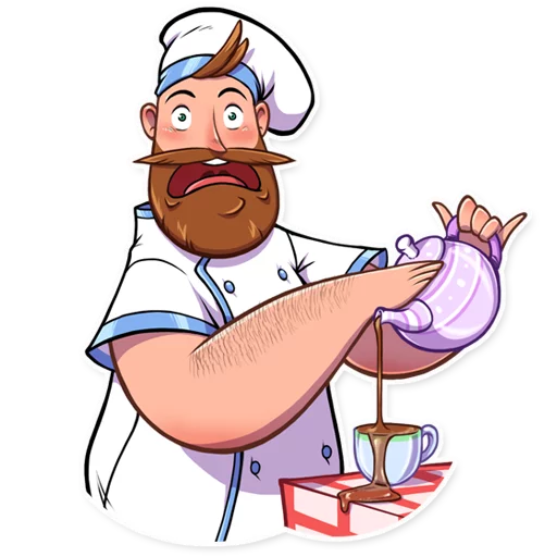 😨 Стикер «Mr. Ponch» для Telegram