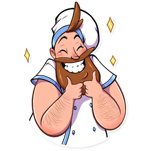 👍 Стикер «Mr. Ponch» для Telegram