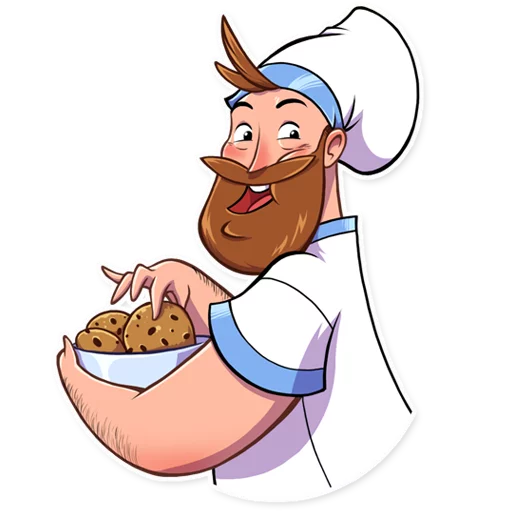 🍪 Стикер «Mr. Ponch» для Telegram