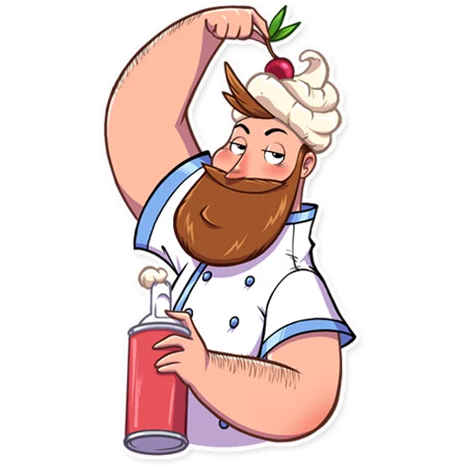 🍒 Стикер «Mr. Ponch» для Telegram