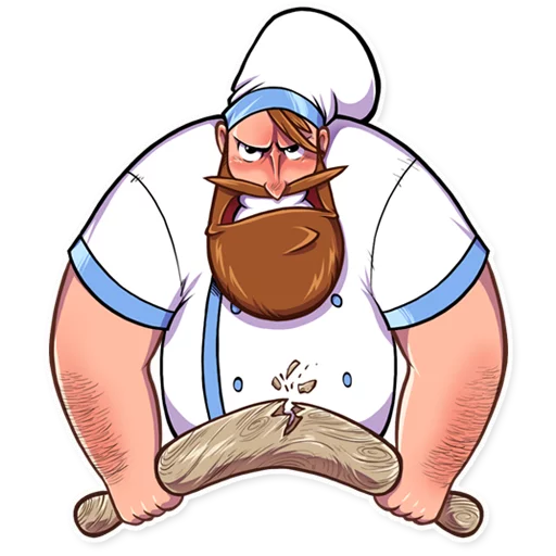 😡 Стикер «Mr. Ponch» для Telegram