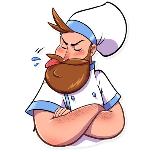 😝 Стикер «Mr. Ponch» для Telegram