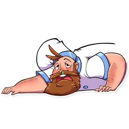 🤒 Стикер «Mr. Ponch» для Telegram