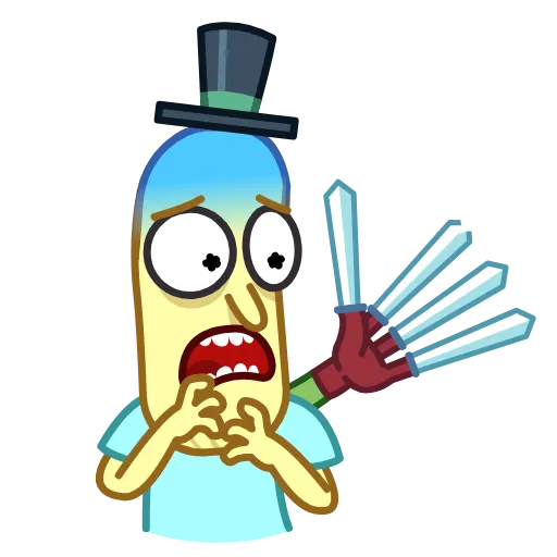 😨 Стикер «Poopybutthole» для Telegram