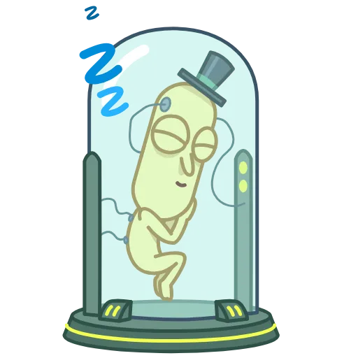 😴 Стикер «Poopybutthole» для Telegram