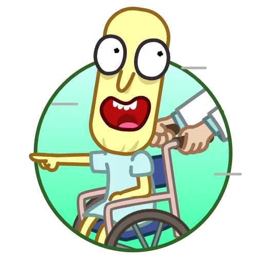 😃 Стикер «Poopybutthole» для Telegram
