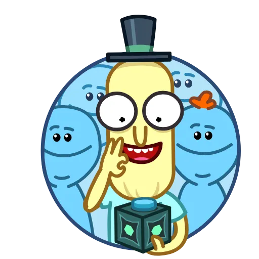 😀 Стикер «Poopybutthole» для Telegram