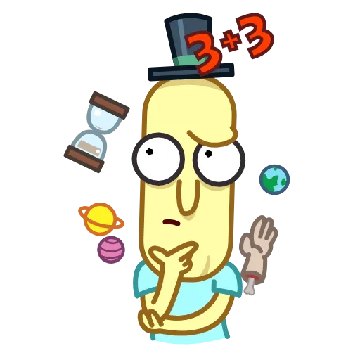 🤔 Стикер «Poopybutthole» для Telegram