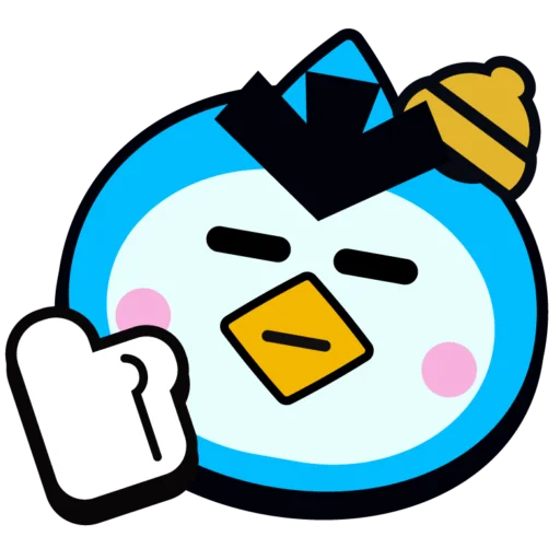 👍 Стикер «Mr. P Pins» для Telegram