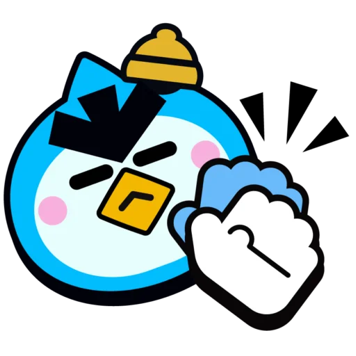 👏 Стикер «Mr. P Pins» для Telegram