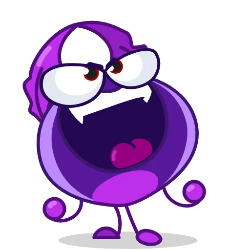 😈 Стикер «Radical Radish» для Telegram