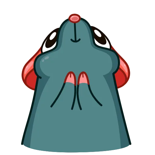 😘 Стикер «Mr Rat» для Telegram