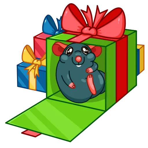 🎁 Стикер «Mr Rat» для Telegram