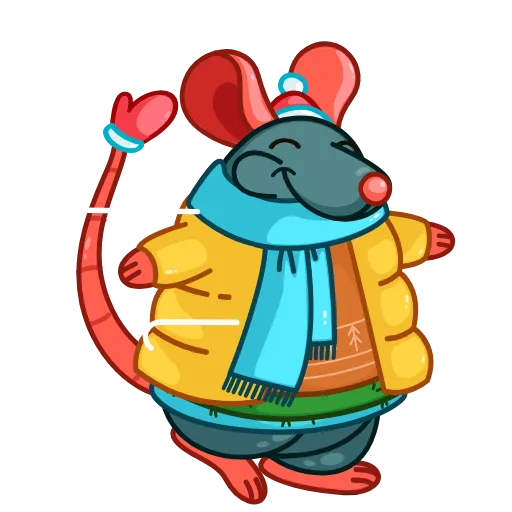 🥶 Стикер «Mr Rat» для Telegram