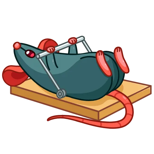😣 Стикер «Mr Rat» для Telegram