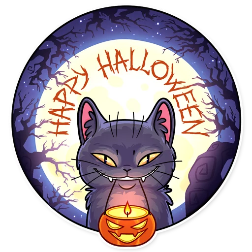 🎃 Стикер «Salem» для Telegram