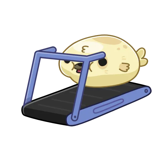 🏋️‍♂️ Стикер «Polar Pup» для Telegram