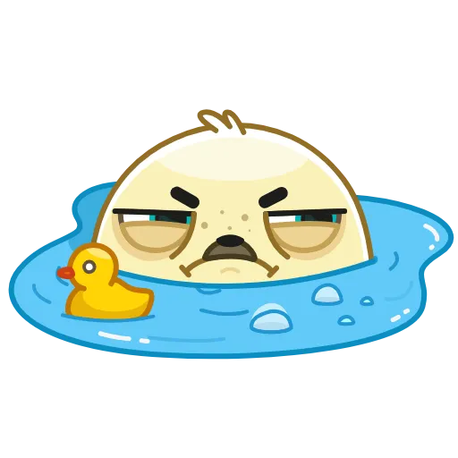 😑 Стикер «Polar Pup» для Telegram