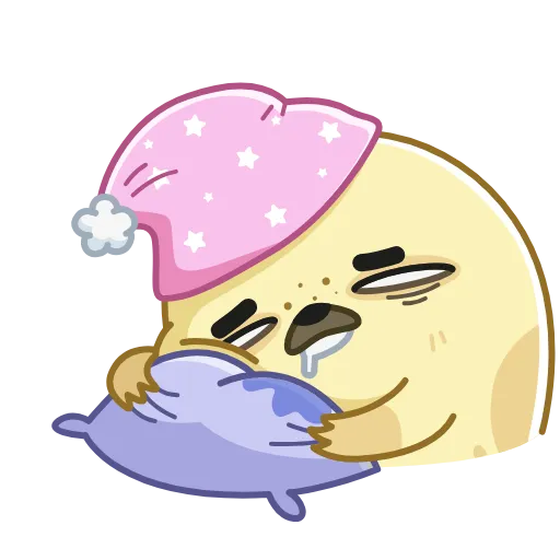 😴 Стикер «Polar Pup» для Telegram