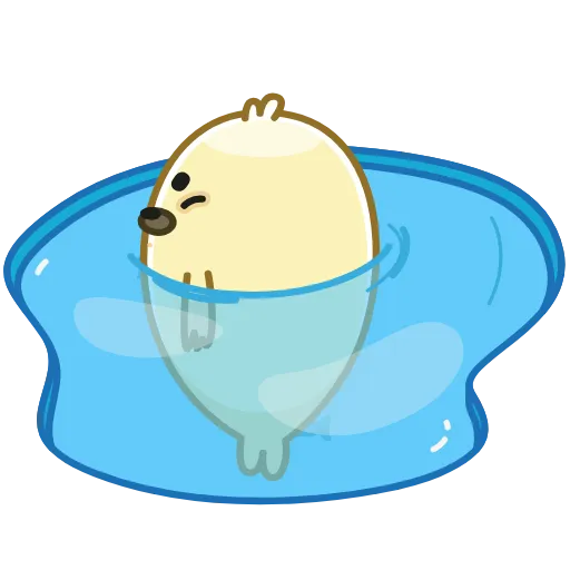 ⏳ Стикер «Polar Pup» для Telegram
