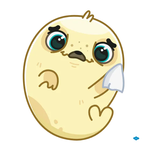 😢 Стикер «Polar Pup» для Telegram