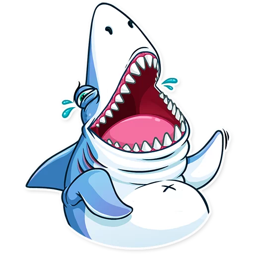 Стикерпак Its a Shark для Telegram