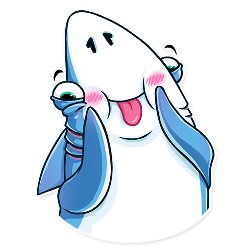 😊 Стикер «Its a Shark» для Telegram